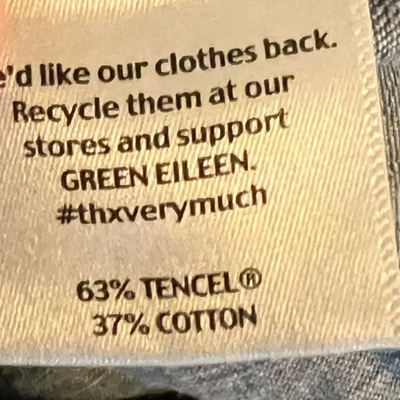 Eileen Fisher Denim Shirt - L - Picture 7 of 11